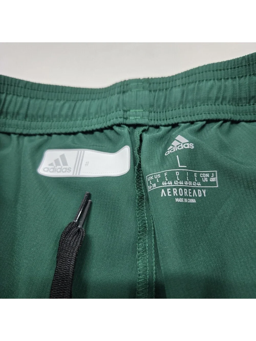 EUC Men's LARGE Adidas x Guinness Track Pants Green Gold White Embroidered Logo